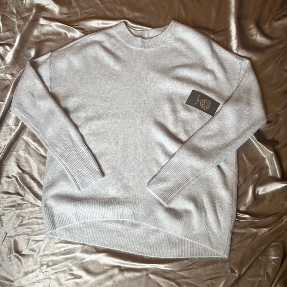Vince Camuto Light Gray Crewneck Sweater XS NWT